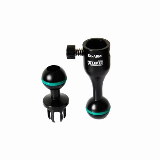 【装备水摄】SUPE新款灯臂DE-ARM Series 灯臂浮力臂系列• 有效长度: 127mm (5") 重量: 50g in air 商品图3