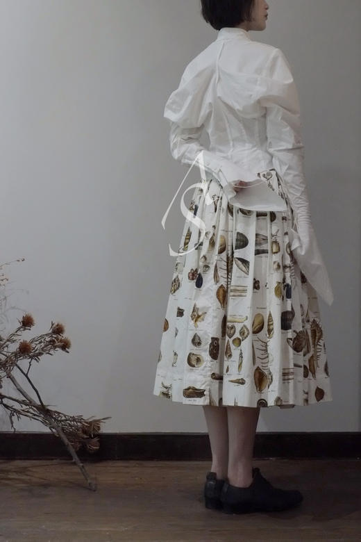 Phaedo 17AW 白色羊腿袖衬衫 商品图3