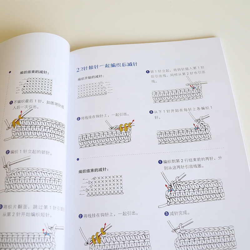 零基础学钩针编织 织毛衣的书入门教程 钩针图解 手工书籍毛衣编织