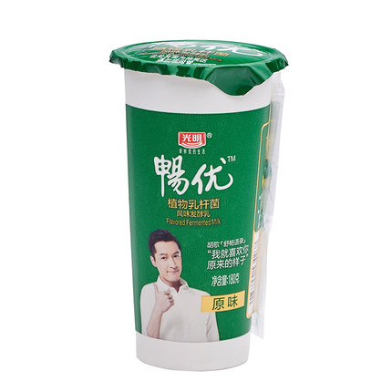 光明畅优发酵乳原味180ml