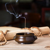 双耳狮头铜炉（黄铜） 商品缩略图1