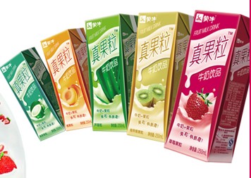 蒙牛真果粒牛奶