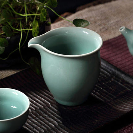尚唐丨龙泉青瓷功夫茶具公道杯（不含品茗杯）   商品图4