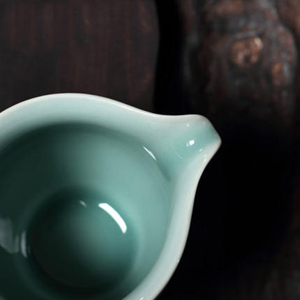 尚唐丨龙泉青瓷功夫茶具公道杯（不含品茗杯）   商品图2