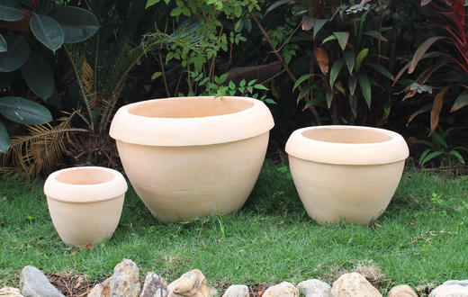 陶罐(陶土色)B80004,Set/3 商品图0