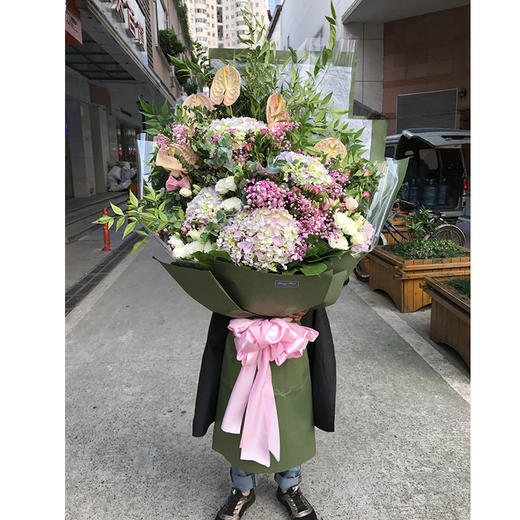 绣球满天星超大花束 商品图0