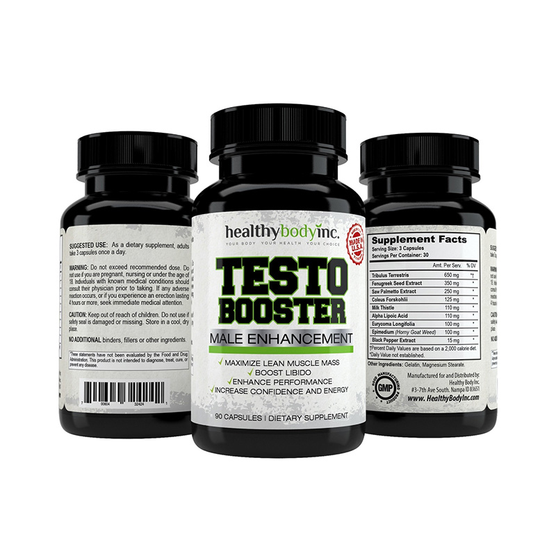 healthy body inc 促进男性增强睾丸素【跨境—关税补贴】(近效期)