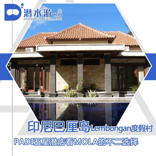 【度假村】印尼巴厘蓝梦岛Lembongan潜水套餐 - World Diving 商品图0