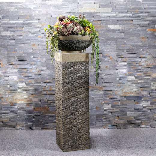 原野花艺仿真花现代简约装饰花假花卉客厅书房会所酒店艺术插花花瓶花艺套装 整体花艺 商品图1