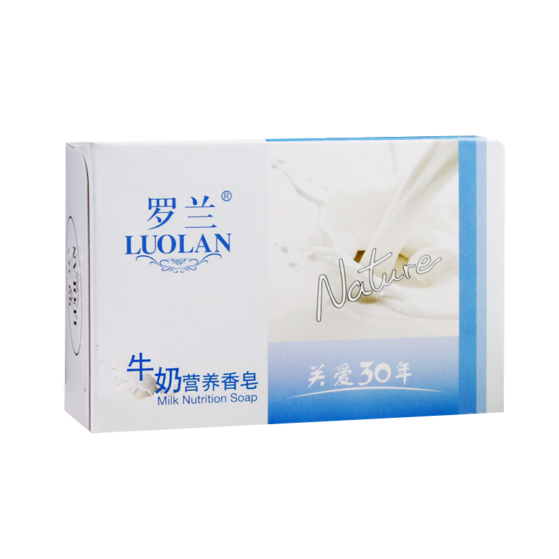 【5种香型】罗兰香皂100g 橄榄油/蜂蜜/木瓜/牛奶/薄荷(洗护用品)