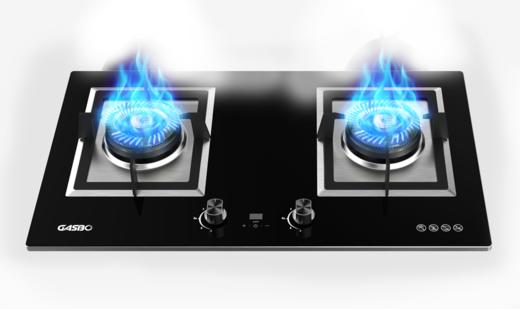 【中燃宝】 Q901BD 钢化玻璃双嵌灶 商品图1