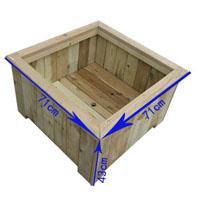 防腐实木花箱B款 HX-B 商品图0