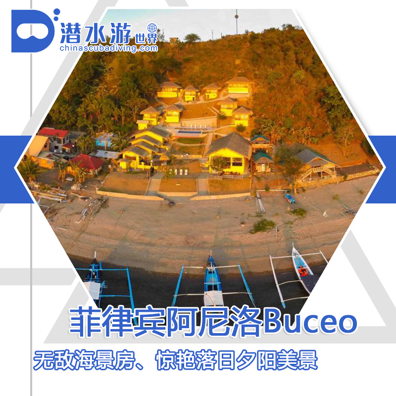 【度假村】菲律宾阿尼洛Anilao潜水套餐 - Buceo Dive Resort