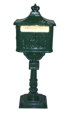 骑马人高杆邮箱（铝）