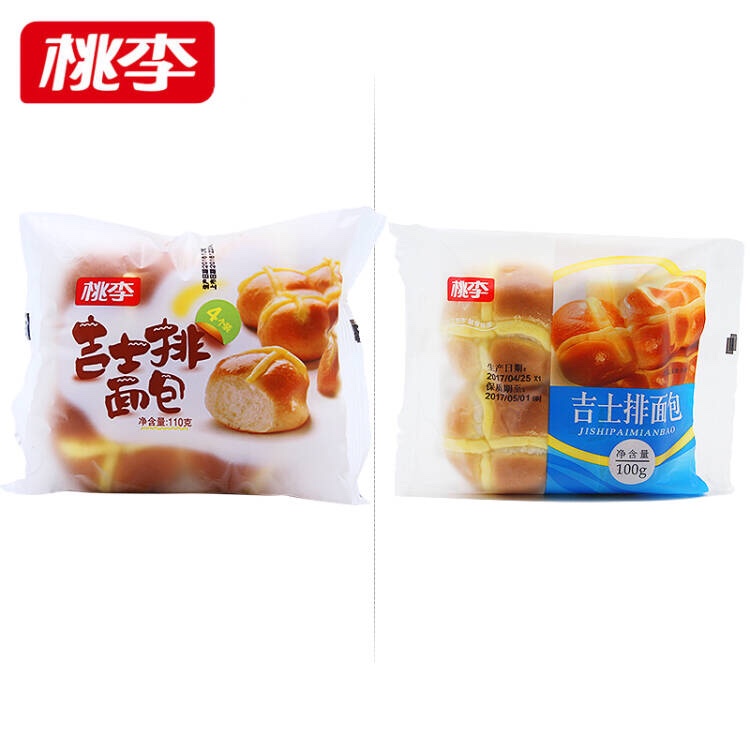 桃李吉士排面包100g