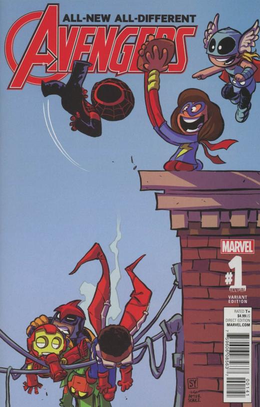 全新全异复仇者联盟 年刊 特刊 All New All different Avengers Annual（2016）变体 商品图0