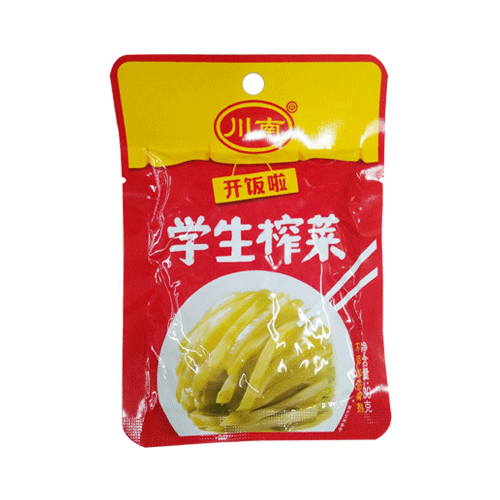 【食品】川南学生榨菜 80g/袋