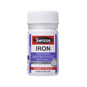 （永久下架）澳洲Swisse瑞思 补铁营养片  30粒