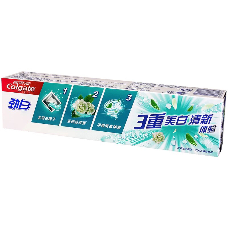 高露洁冰爽.劲白牙膏