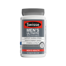 （永久下架）澳洲Swisse瑞思 瑞思男士复合维生素 120粒