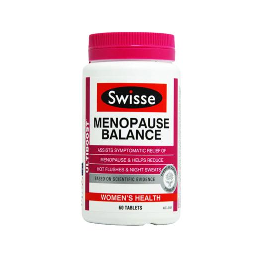 （永久下架）澳洲Swisse瑞思 大豆异黄酮（更年期平衡片） 60粒 商品图0
