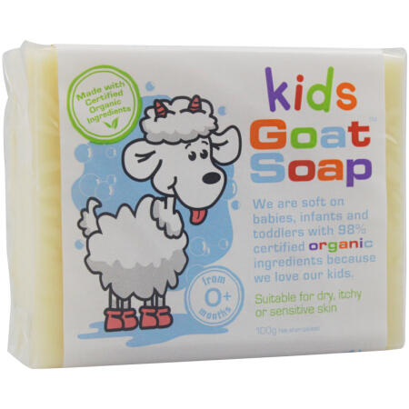 （永久下架）澳洲Goat Soap 山羊奶皂儿童专用原味 100g 商品图0