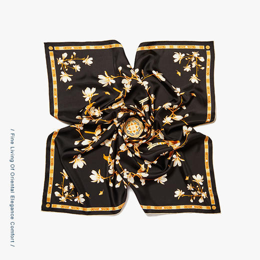 故宫X时尚芭莎 · 玉兰丝巾系列（双12御赐抵用券） 商品图5