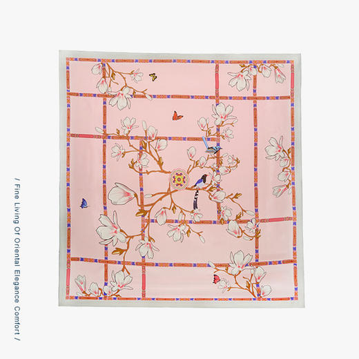 故宫X时尚芭莎 · 玉兰丝巾系列（双12御赐抵用券） 商品图0