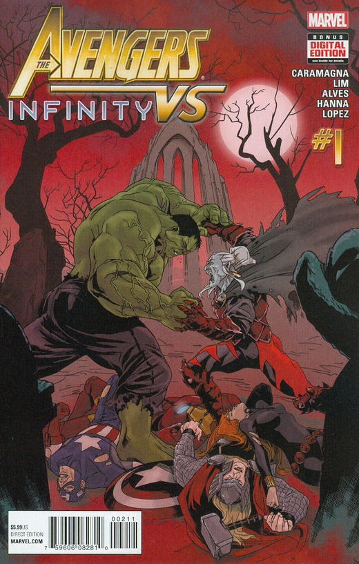 复仇者联盟 Vs 无限 特刊 Avengers Vs Infinity（2016）普封 商品图0