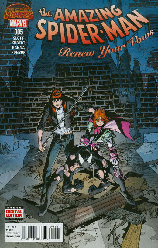 神奇蜘蛛侠 再续誓言 支线 Amazing Spider Man Renew Your Vows V1（2015）普封 商品图0