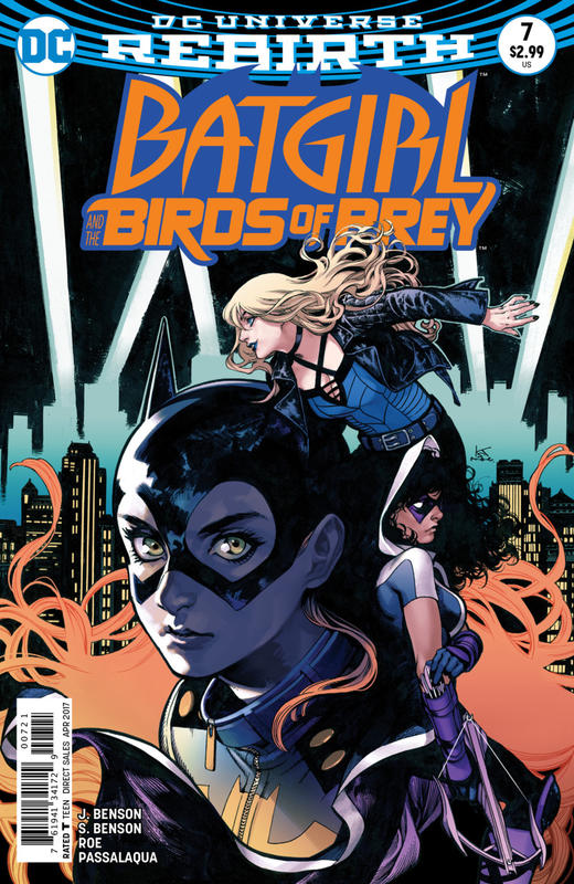 蝙蝠女孩和猛禽小队 斜线 Batgirl and the Birds of Prey（2016）变体 商品图4
