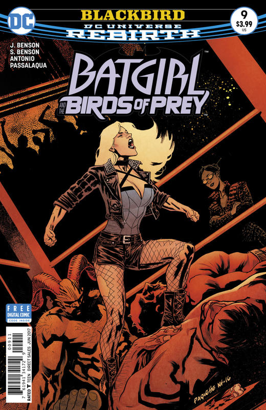 蝙蝠女孩和猛禽小队 斜线 Batgirl and the Birds of Prey（2016）普封 商品图2