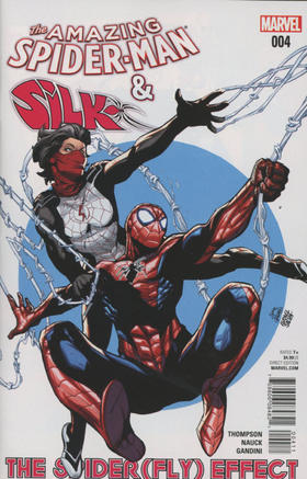 蜘蛛侠/蛛丝 蜘蛛效应 斜线 Amazing Spider Man and Silk The Spiderfly Effect（2016）普封