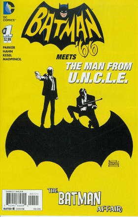 蝙蝠侠 66 遇上秘密特工 斜线 Batman 66 Meets the Man From UNCLE（2016）变体