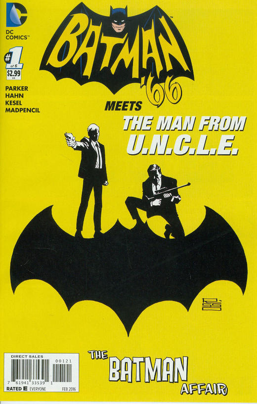 蝙蝠侠 66 遇上秘密特工 斜线 Batman 66 Meets the Man From UNCLE（2016）变体 商品图0