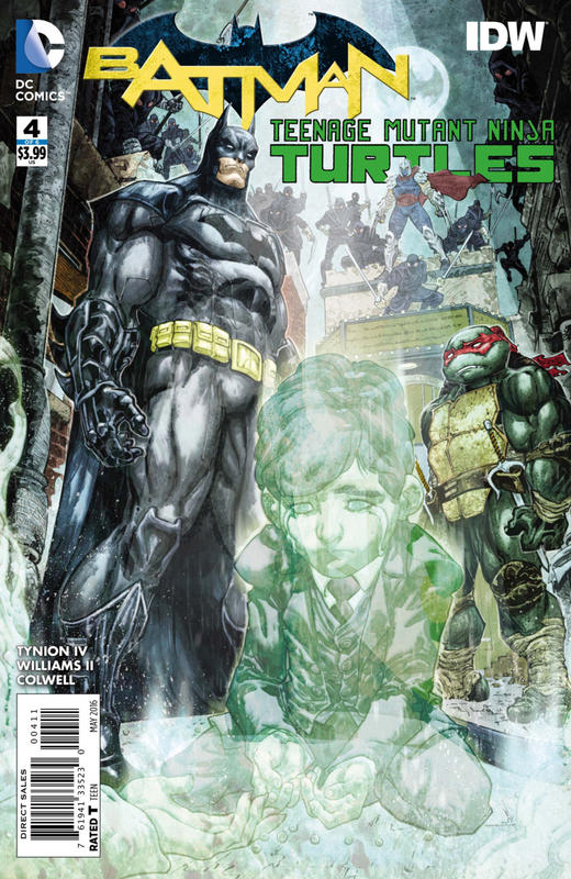 蝙蝠侠/忍者神龟 V1 斜线 Batman Teenage Mutant Ninja Turtles V1（2016）普封 商品图2