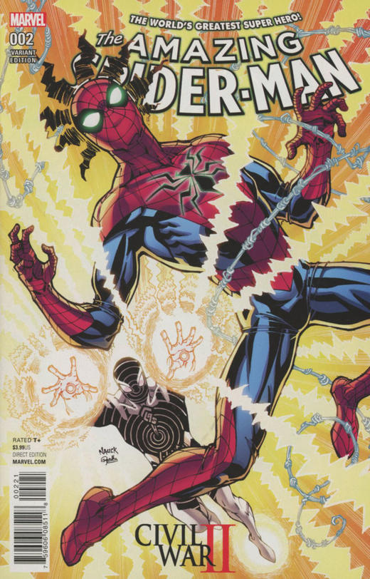内战2神奇蜘蛛侠 支线  Civil War II Amazing Spider Man（2016）变体 商品图2