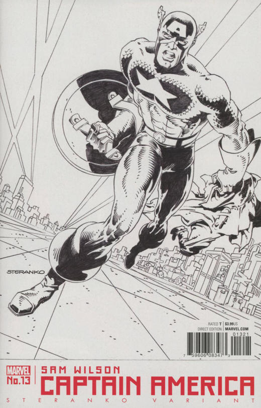 美国队长 山姆威尔逊 主刊 Captain America Sam Wilson（2015）变体 商品图1