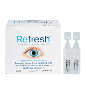 （永久下架）澳洲Refresh 抗疲劳眼药水 30支装