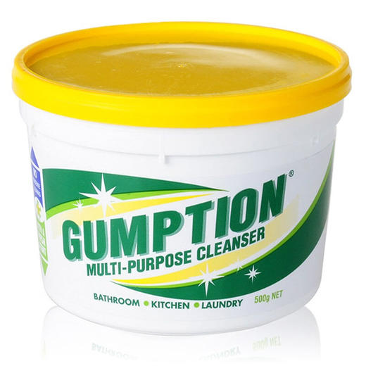 （永久下架）澳洲Gumption 经典版家庭万用清洁膏 黄色500g 商品图0
