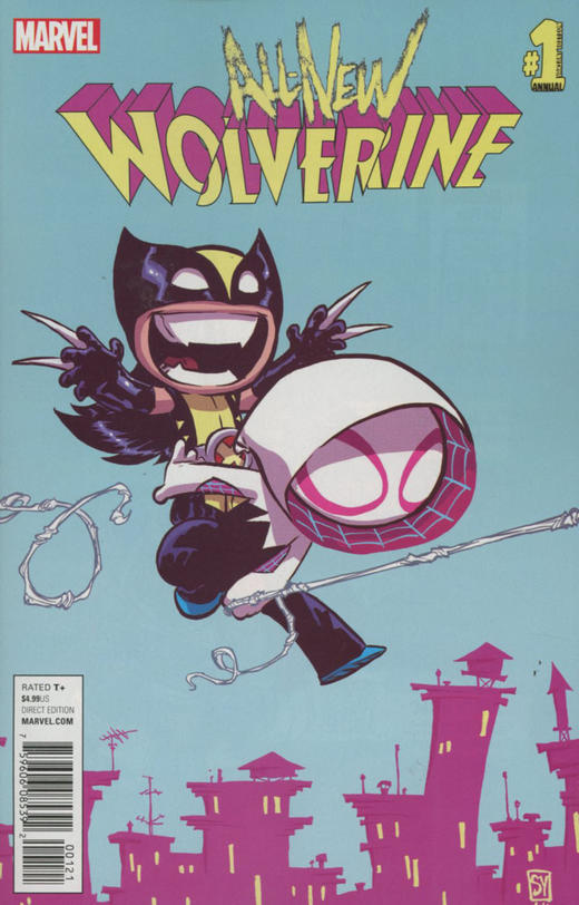 全新金刚狼 年刊 特刊 All New Wolverine Annual（2016） 变体 商品图0