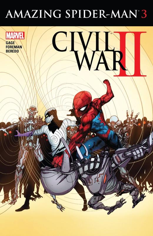 内战2神奇蜘蛛侠 支线  Civil War II Amazing Spider Man（2016）普封 商品图1