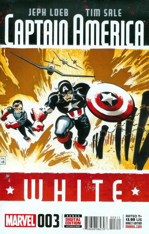 美国队长 白 支线 Captain America White（2015）普封 商品图2