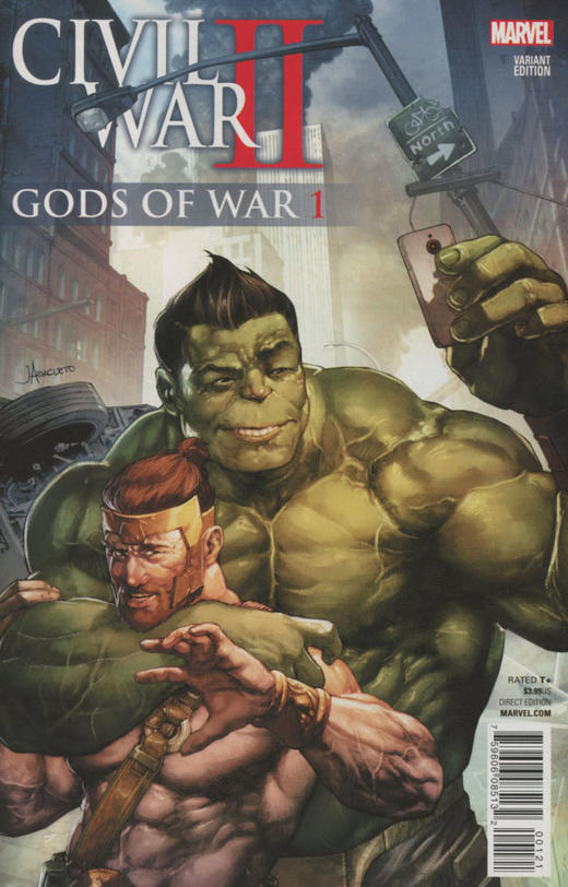 变体 内战2 Civil War II Gods of War 商品图4