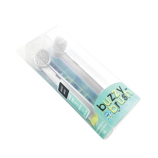 （永久下架）澳洲Jack N" Jill 3岁儿童宝宝音乐电动牙刷替换头两支装 商品图0