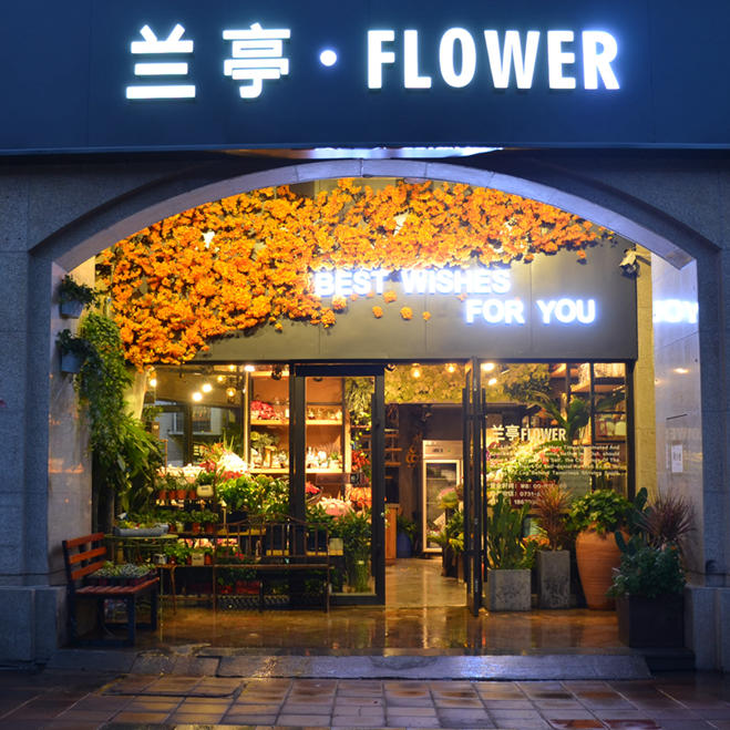 长沙花店鲜花速递同城实体店送花情人节表白生日祝福蓝色妖姬花束