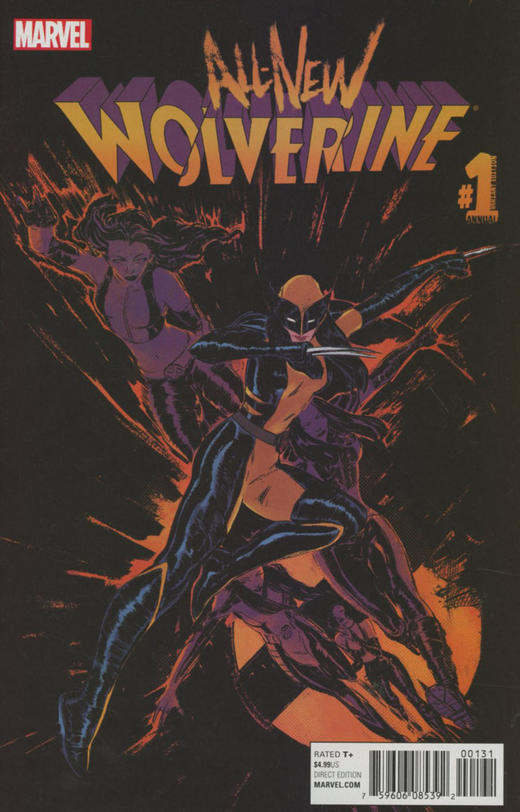 全新金刚狼 年刊 特刊 All New Wolverine Annual（2016） 变体 商品图1