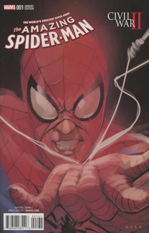 内战2神奇蜘蛛侠 支线  Civil War II Amazing Spider Man（2016）变体 商品图3