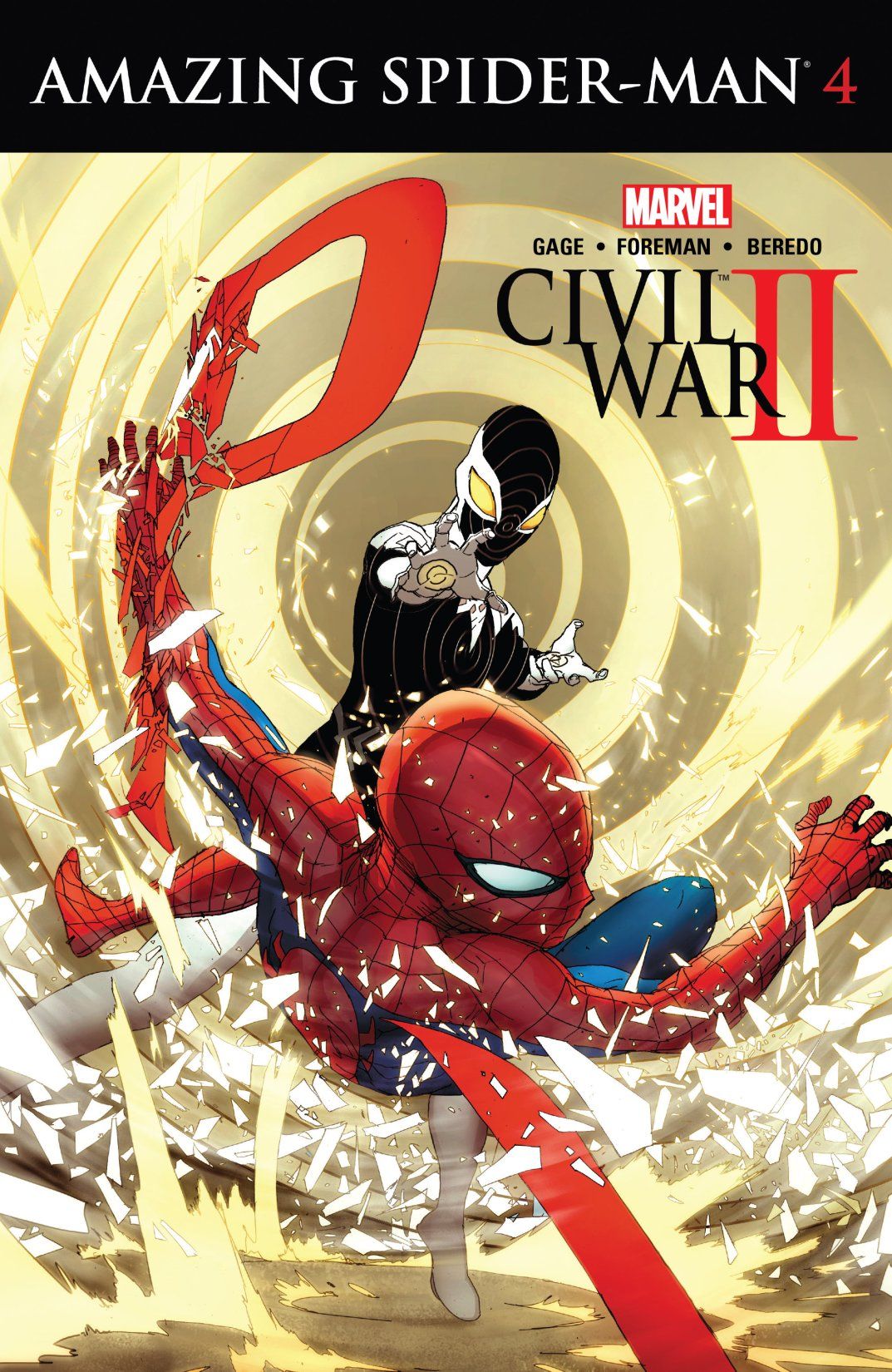 内战2神奇蜘蛛侠 支线  Civil War II Amazing Spider Man（2016）普封