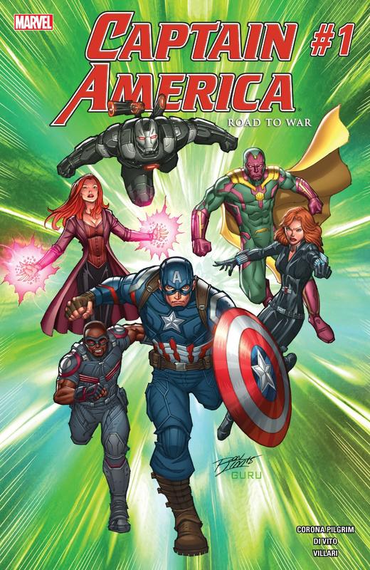 美国队长 战争之路 特刊 Captain America Road to War（2016）普封 商品图0